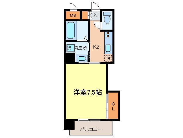 ＴＲＵＳＴＹ千代田の物件間取画像