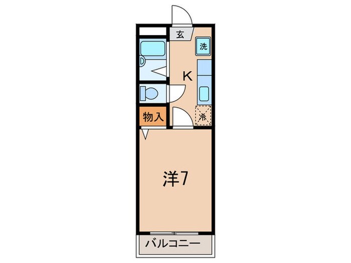 ディアコートＮの物件間取画像