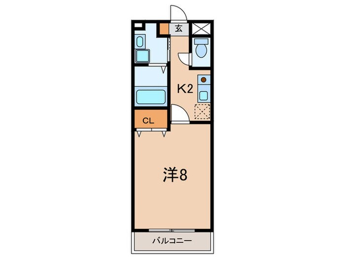 プリミエール日の宮の物件間取画像