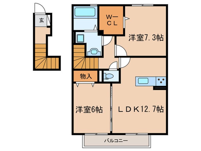 Family Tiesの物件間取画像