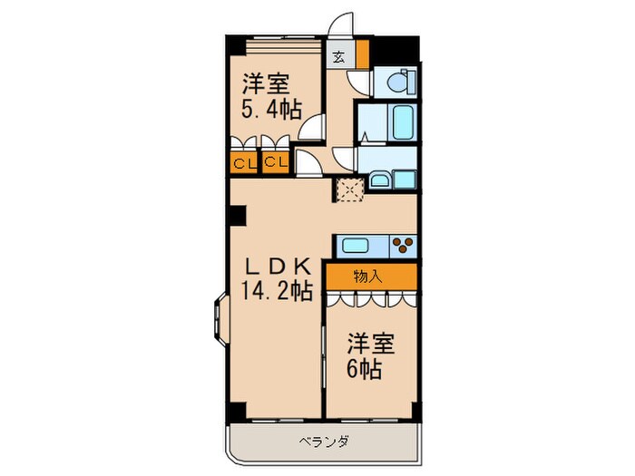 グランド シャリオの物件間取画像