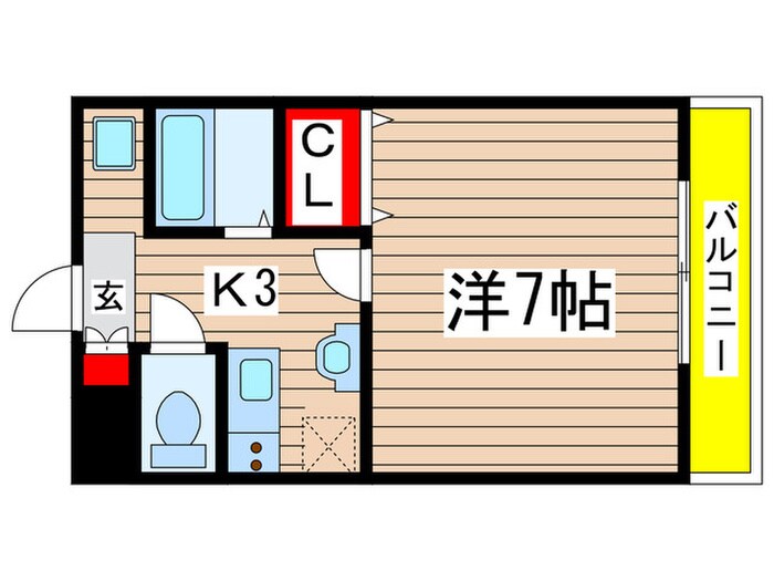 シムラアーバンハイツの物件間取画像