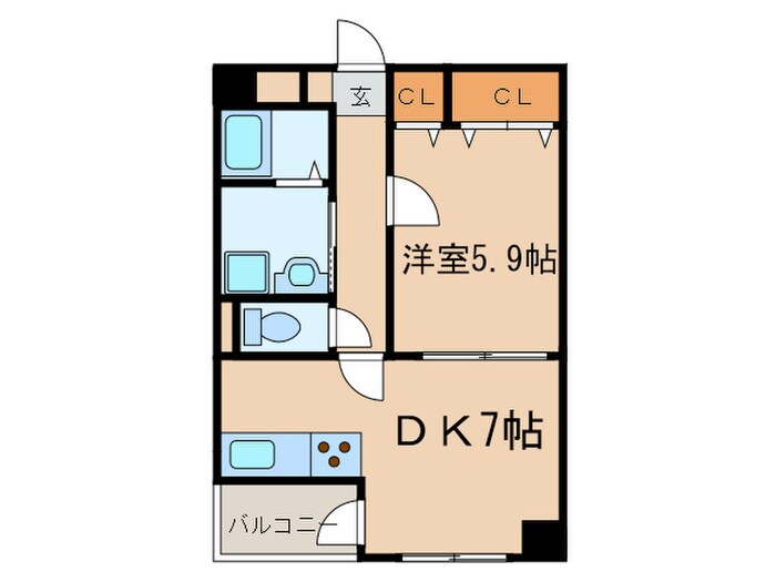 ア－バンラックス今池の物件間取画像