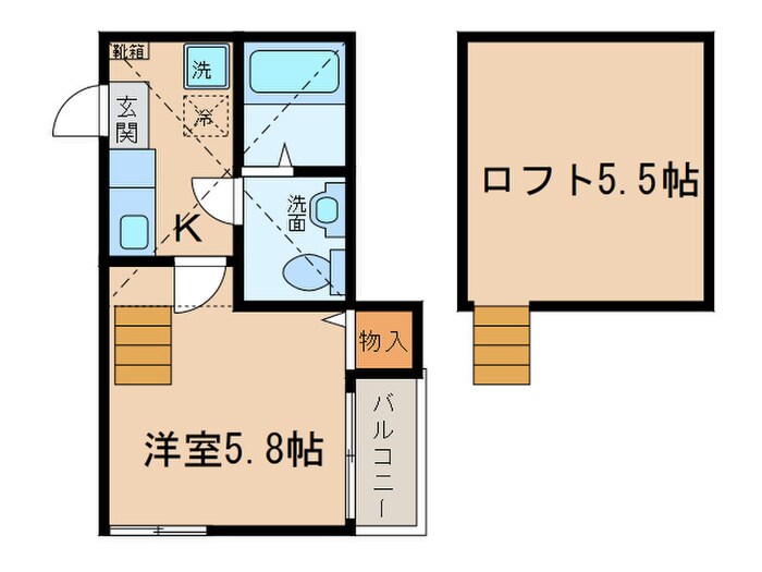 グレイス　あおなみの物件間取画像