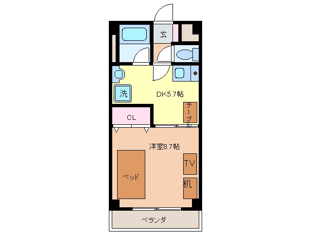 カイラ－サの物件間取画像