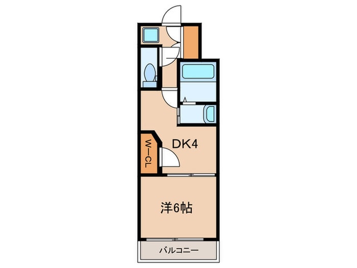 エステムコート名古屋鶴舞ｼｴﾙの物件間取画像