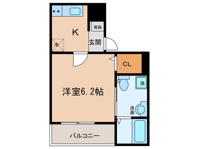 T・A一柳通1丁目の物件間取画像