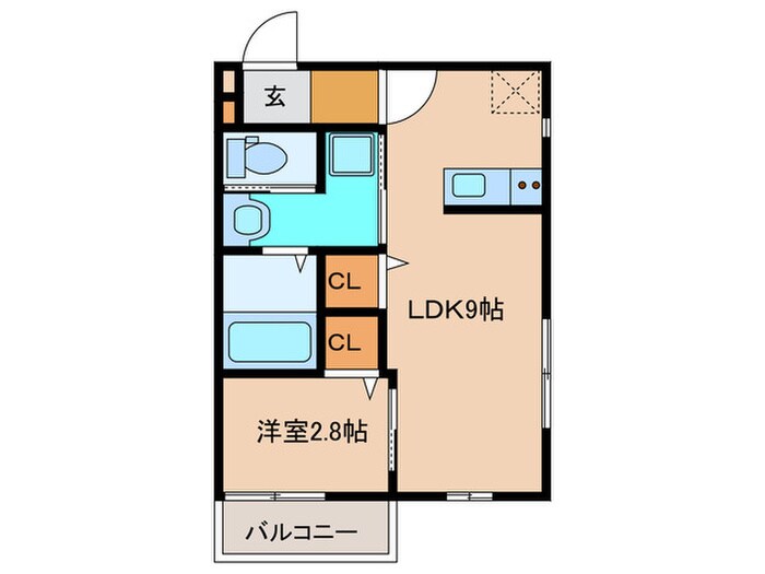 Verde東陽の物件間取画像