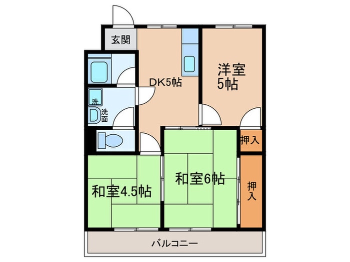 光和荘の物件間取画像