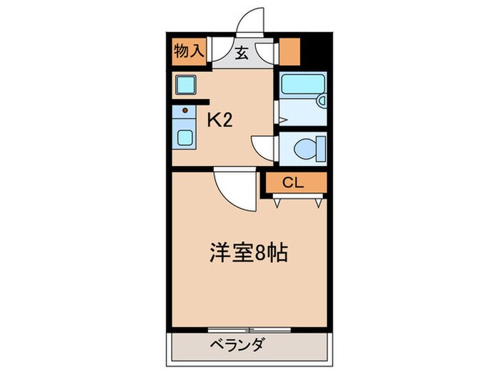 サン．プロス　ミタニの物件間取画像