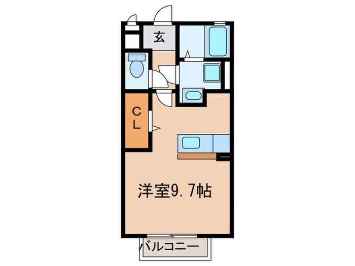 エスポワール大手の物件間取画像