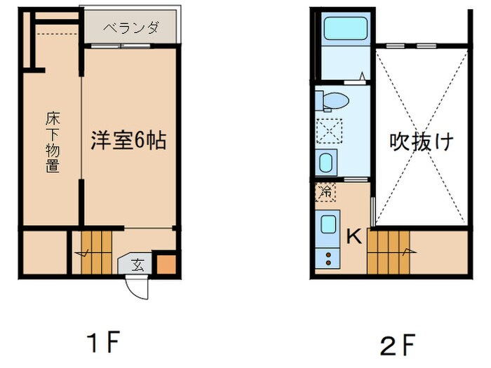 Ciel五女子の物件間取画像