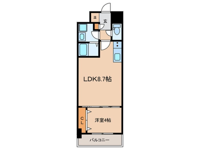 ＣＡＳＳＩＡ錦本町通の物件間取画像