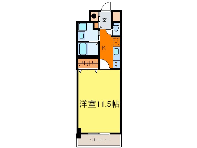 ＣＡＳＳＩＡ錦本町通の物件間取画像