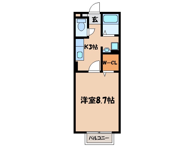 セジュ－ル碧Ｇの物件間取画像