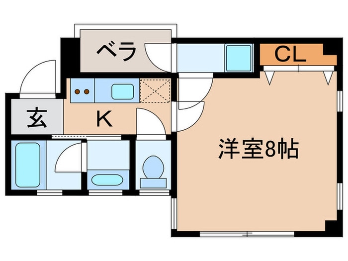 桜パレスの物件間取画像