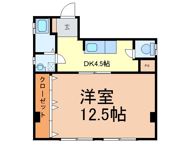 第二松本ビルの物件間取画像