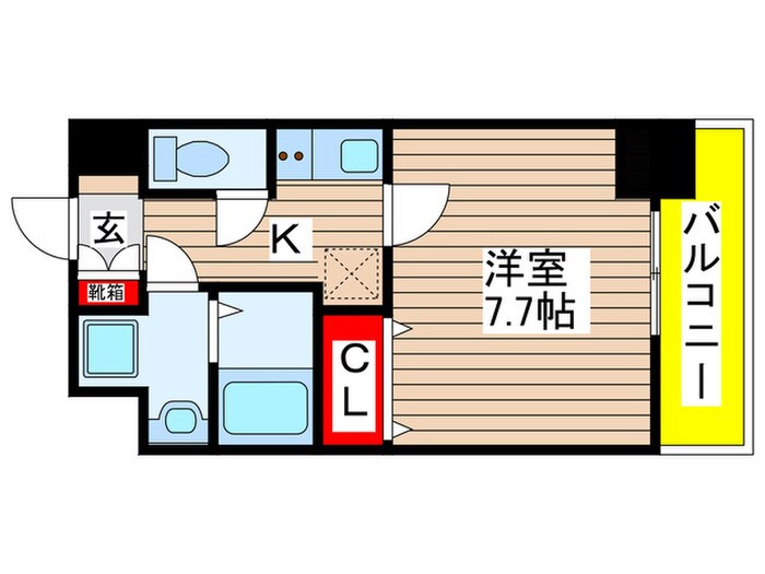 プレイズシード瑞穂通の物件間取画像