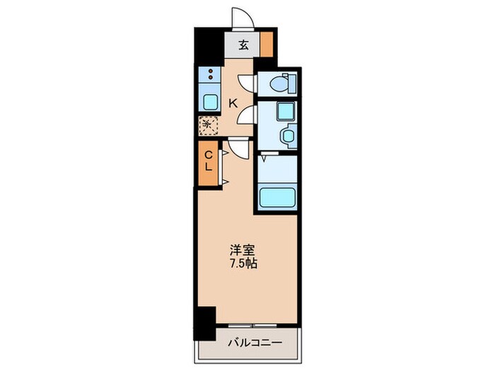 S-RESIDENCE豊国通の物件間取画像