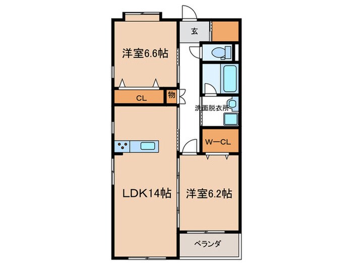 ＮｏｂｌｅＬｉｆｅ吹上の物件間取画像