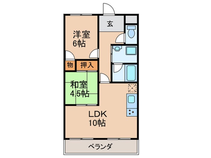 ＭＳイワイの物件間取画像