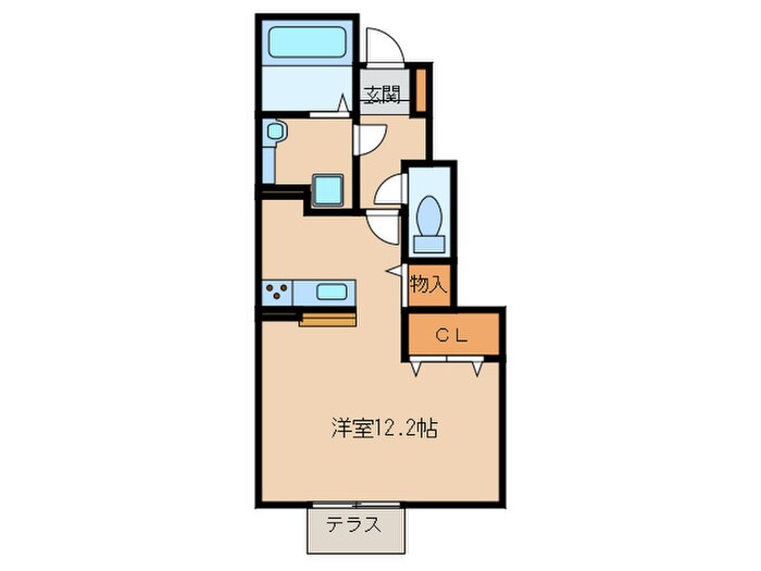 プロニティ鴨田の物件間取画像