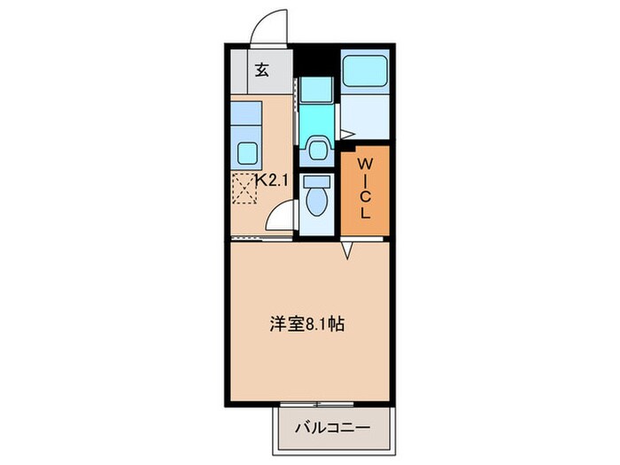 Ｋ‘ｓ　ＨＯＵＳＥ　Ｂの物件間取画像