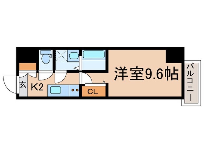 メイクス上前津Ⅱの物件間取画像