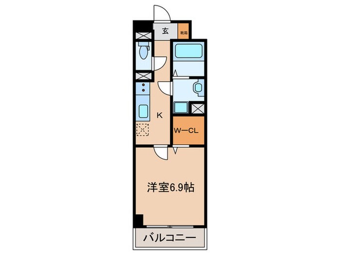 カランコエ川並の物件間取画像