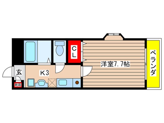 チェリ－エム－ルの物件間取画像