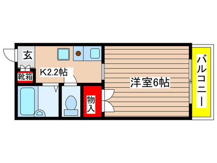 物件間取画像