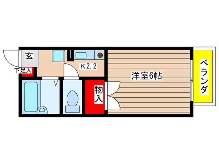 物件間取画像