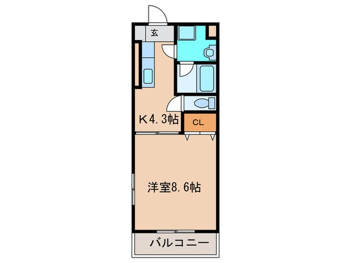 メゾン・ド・ジョバーニの物件間取画像