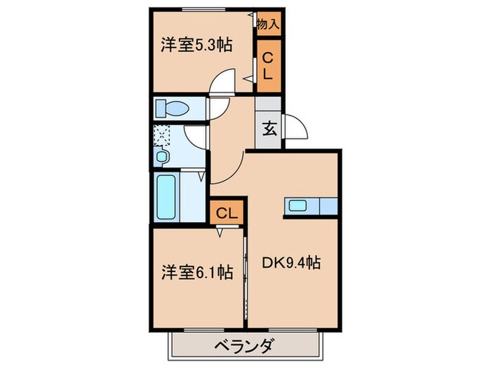 アイビスの物件間取画像