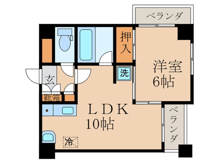 ＹＫ５０の物件間取画像