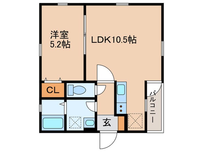 LUCEの物件間取画像