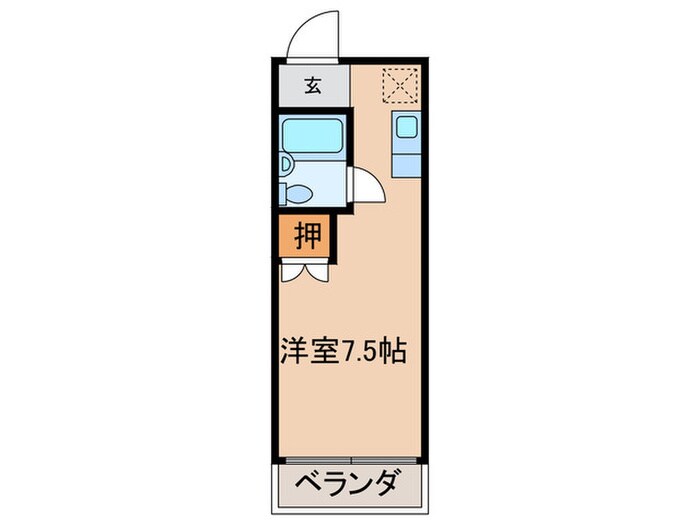 アイリス３５の物件間取画像