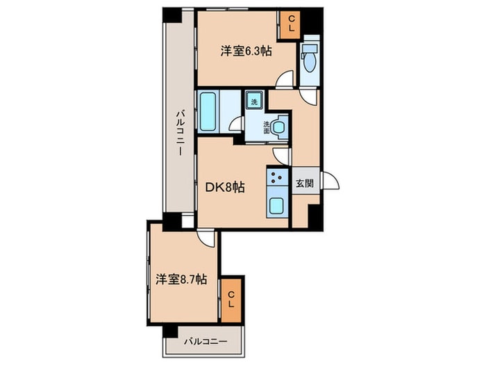 さくらHills　NAGOYA　WESTの物件間取画像