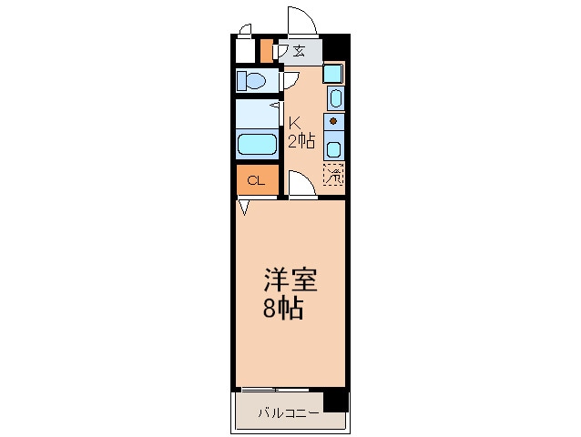 マノワール中村公園の物件間取画像