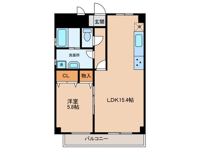 ハピネス関の物件間取画像