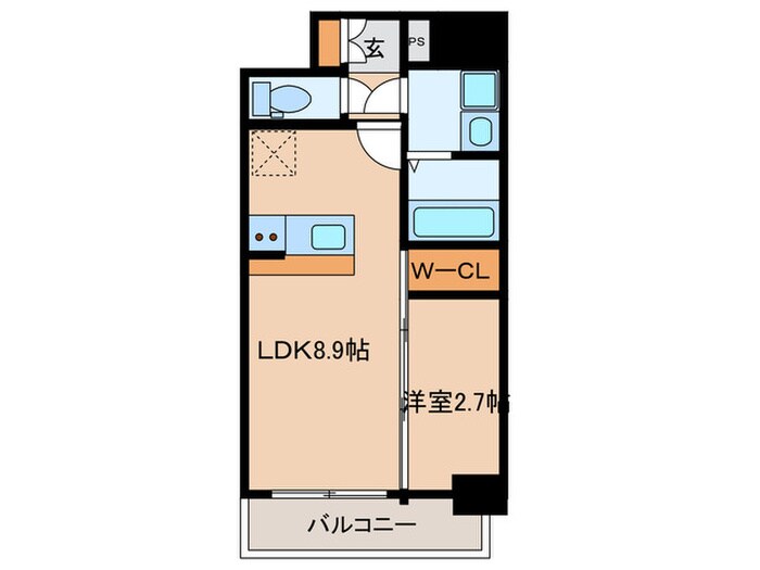 メイクスアート名駅南Ⅳ(607)の物件間取画像
