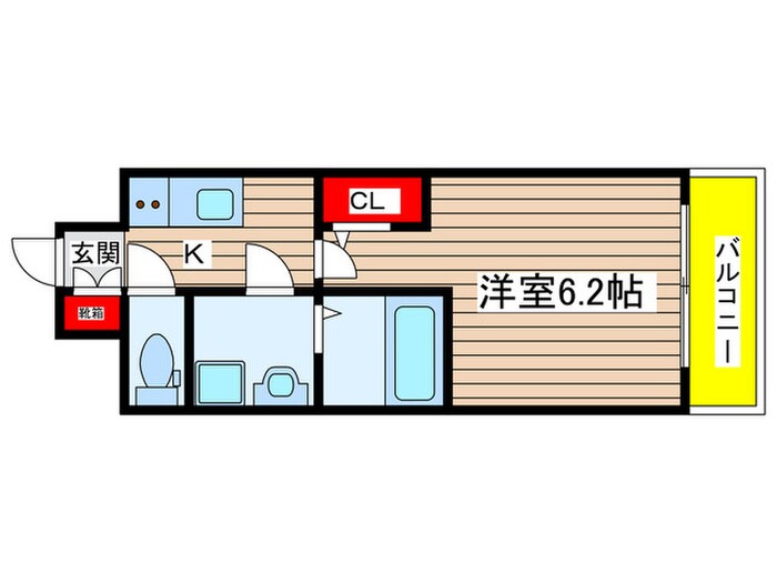 エスリード上前津LIVIAの物件間取画像