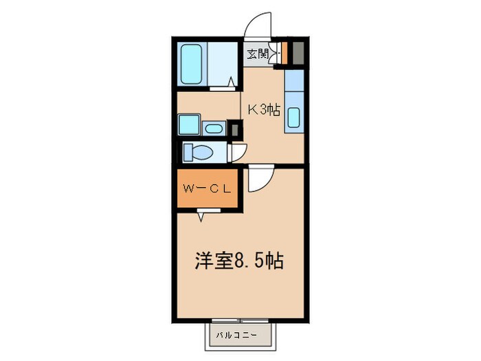 グランシャリオ花本の物件間取画像