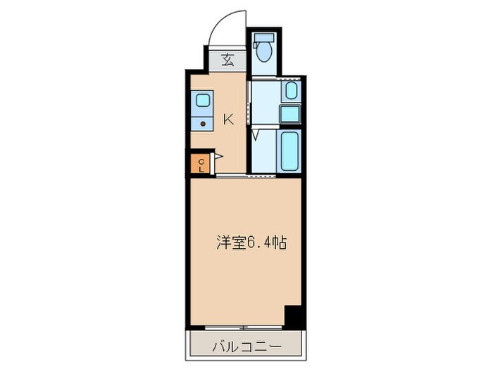 ワイズタワー新栄の物件間取画像