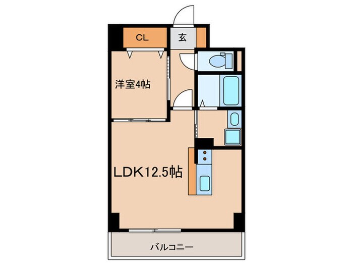 GRANDUKE代官町reversoの物件間取画像