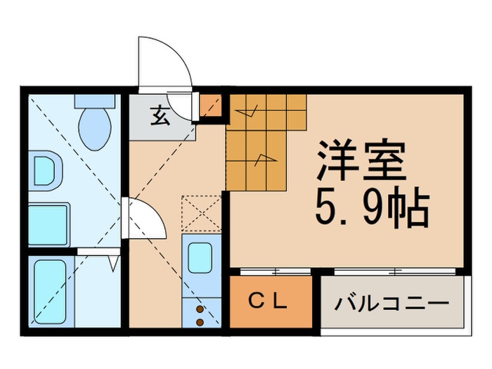 HUMMING　LIFE中村区役所の物件間取画像