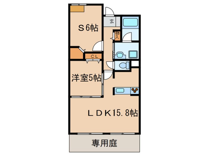 Ｂｅｌｖｅｄｅｒｅの物件間取画像