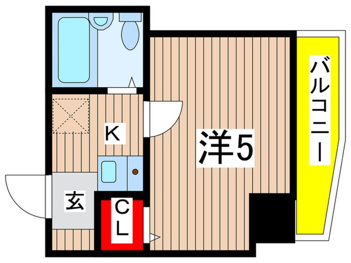 ドール川名第２の物件間取画像