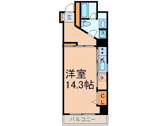 丸の内セントラルハイツの物件間取画像