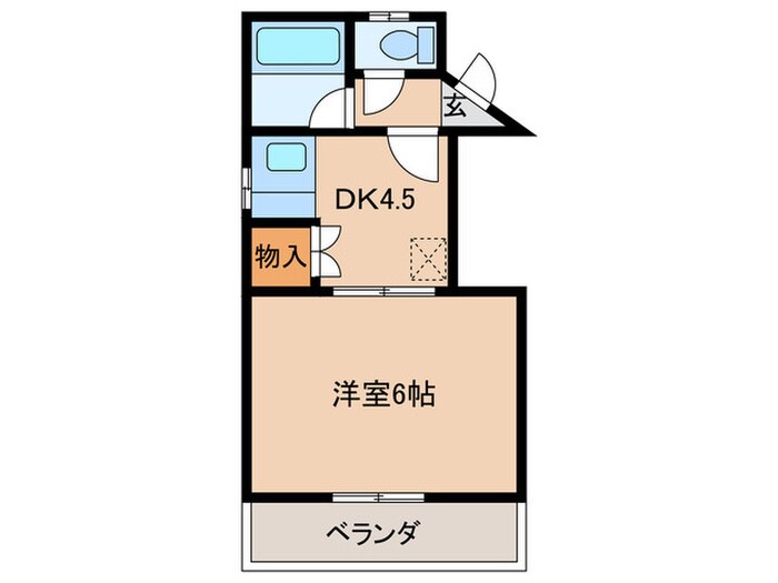 日和ﾋﾞﾚｯｼﾞの物件間取画像